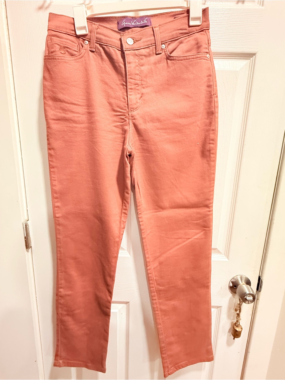 NWOT-Amanda Dusty Rose High-Rise Pants
